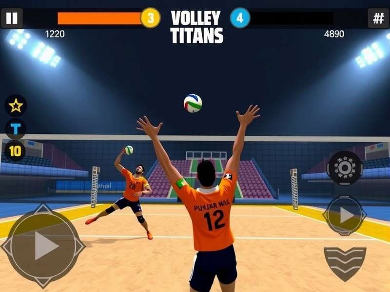 Punjab Volley Titans Game Cover